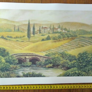 Tapete Wandbild (Tuscan Landscape)