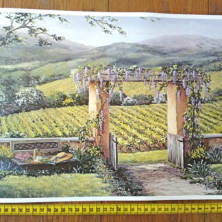 Tapete Wandbild (Tuscan Garden)