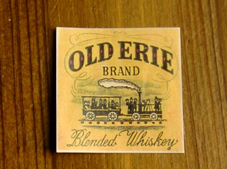 Poster (Old Erie Whiskey). Festes Papier.