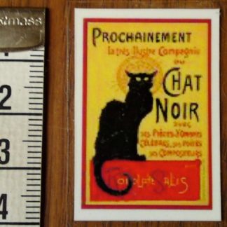 Plakat (Chat Noir, Paris, 1897). Papier.