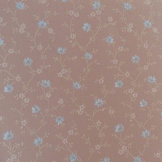 Tapete (Floral Print on Mauve)