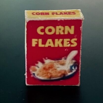 Schachtel (Corn Flakes). Handarbeit/USA.