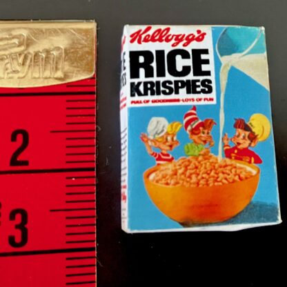 Schachtel (Rice Krispies, 1984). Handarbeit/England. - Image 2