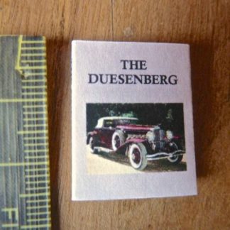 Bildband Düsenbergs (Oldtimer). Mit vielen Illustrationen.