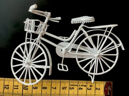 Fahrrad (weiss). Metall. - Image 2