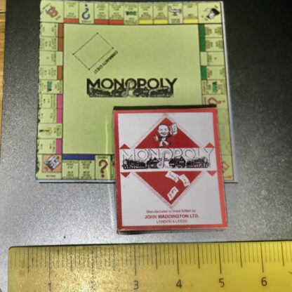 Schachtel Monopoly komplett mit Zubehör. Handarbeit/England. - Image 3