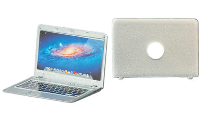 Laptop (I-Book, Attrappe). Metall. - Image 2