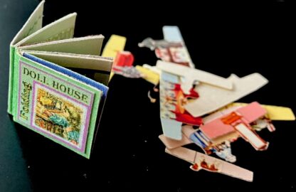 Miniatur-Puppenhaus (faltbar). Handarbeit aus England. - Image 3