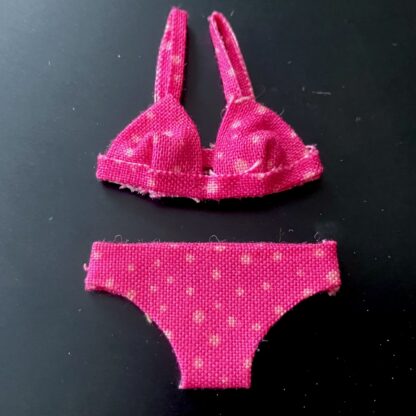 Bikini pink/rosa getupft