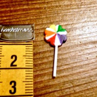 Lollipop (Regenbogen). Handarbeit.