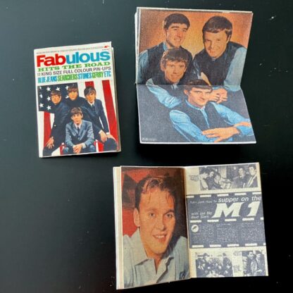 Musikzeitschrift "Fabulous" (1964). Titelblatt Beatles.