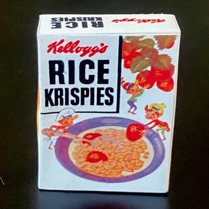 Schachtel (Rice Krispies, 1950er Jahre).