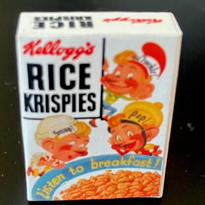 Schachtel (Rice Krispies, 1950er Jahre).