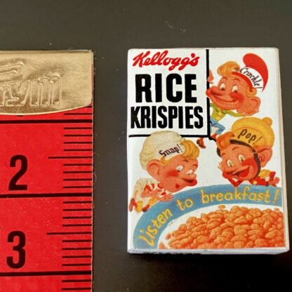 Schachtel (Rice Krispies, 1950er Jahre). - Image 2