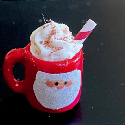 Nikolaus-Tasse/Chocolat Mélange. Handarbeit.