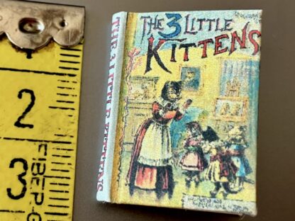 Kinderbuch "The 3 Little Kittens". Handarbeit aus England.