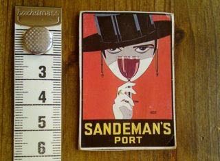 Poster (Sandeman's Port). Festes Papier.