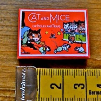 Spiele-Schachtel (Katz und Maus, 50er Jahre).