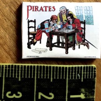 Spiele-Schachtel (leer, Pirates, 50er Jahre).