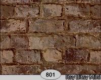 Tapete (Backstein, Weathered Brick - Tan).