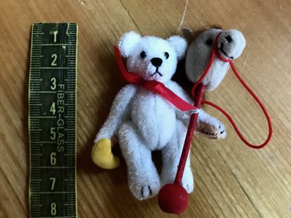 Teddy mit Steckenpferd (Gid'Yup) mit Zertifikat. Sign. Lim. Aufl. - Image 3