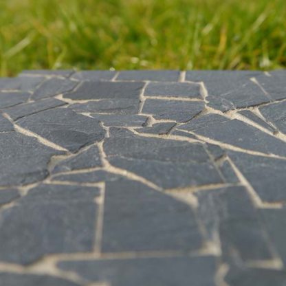 Bruchsteinplatten (Crazy paving, echter Schiefer). - Image 2