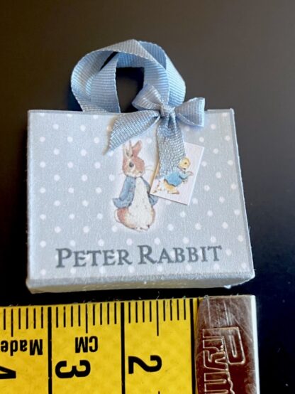 Geschenktasche (Peter Rabbit). Handarbeit/Spanien. - Image 2