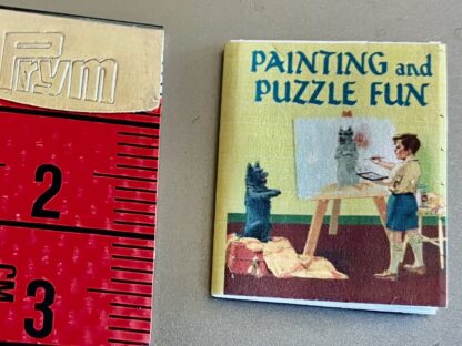 Mal- und Beschäftigungsbuch (Painting and Puzzle Fun). Handarbeit/England. - Image 2