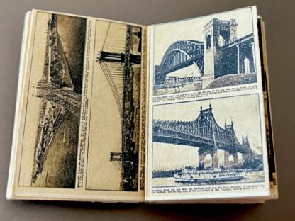 Miniaturbuch "New York 1924". Handarbeit/Deutschland. - Image 2