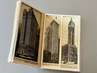 Miniaturbuch "New York 1924". Handarbeit/Deutschland. - Image 3