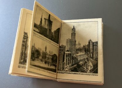 Miniaturbuch "New York 1915". Handarbeit/Deutschland. - Image 3