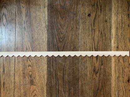 Zierleiste (Scallop Trim). Holz. - Image 3