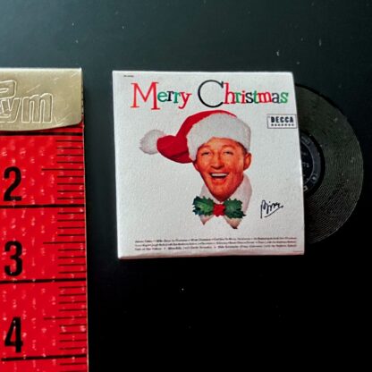 Schallplatte mit Hülle (Bing Crosby - Merry Christmas). Attrappe. - Image 2