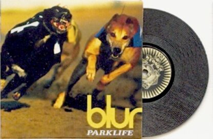 Schallplatte mit Hülle (Blur - Park Life). Attr.