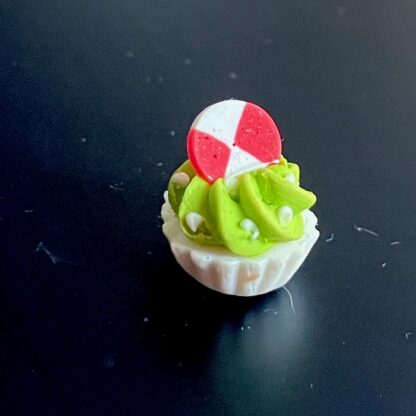 Weihnachts-Cupcake (Rad). Handarbeit.