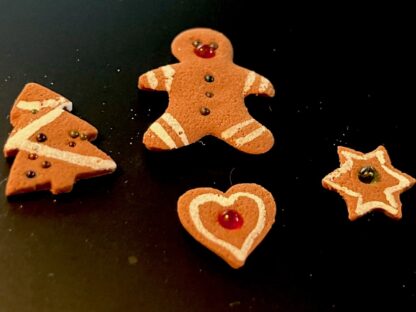 4 Lebkuchen. Handarbeit/Italien.